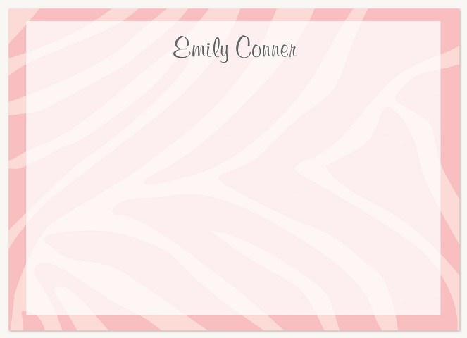 Lil Miss Zebra Stationery