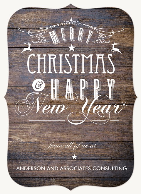 Merry Panels Business Holiday Cards