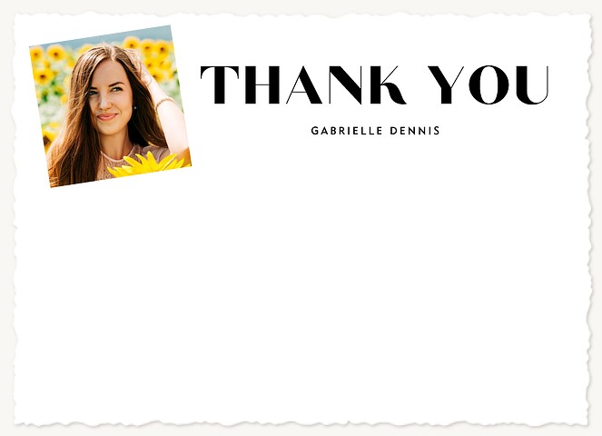 Grand Snapshot Thank You Cards 