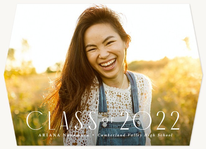 Vintage Class Graduation Invitations
