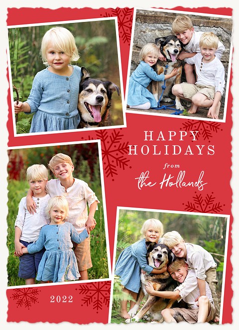 Signed With Love Photo Holiday Cards