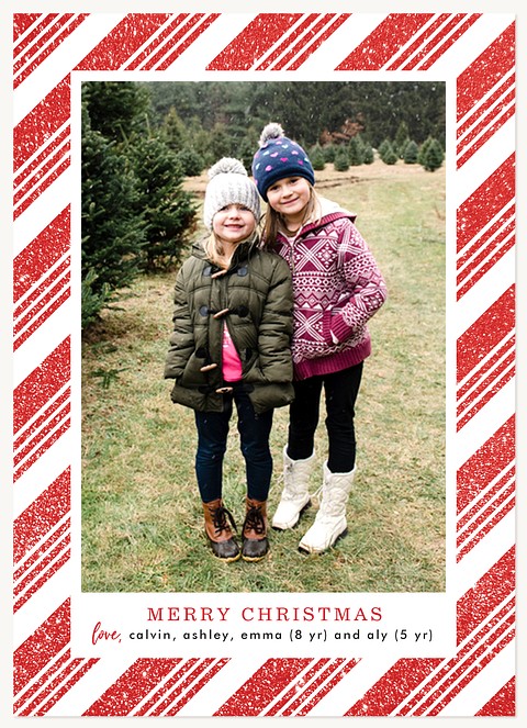 Sprinkled with Sugar Personalized Holiday Cards
