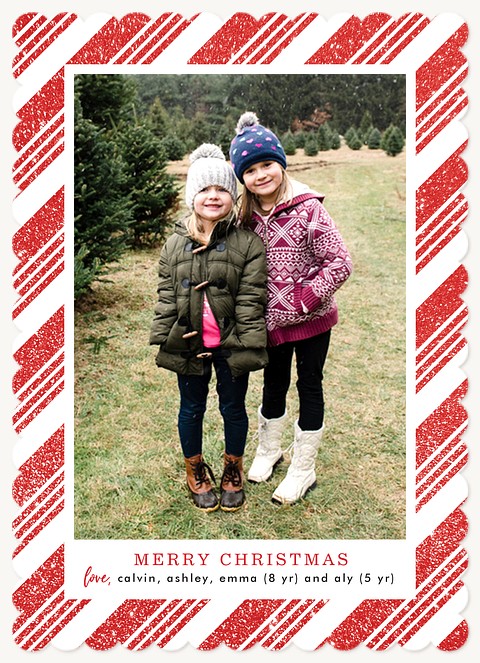 Sprinkled with Sugar Personalized Holiday Cards