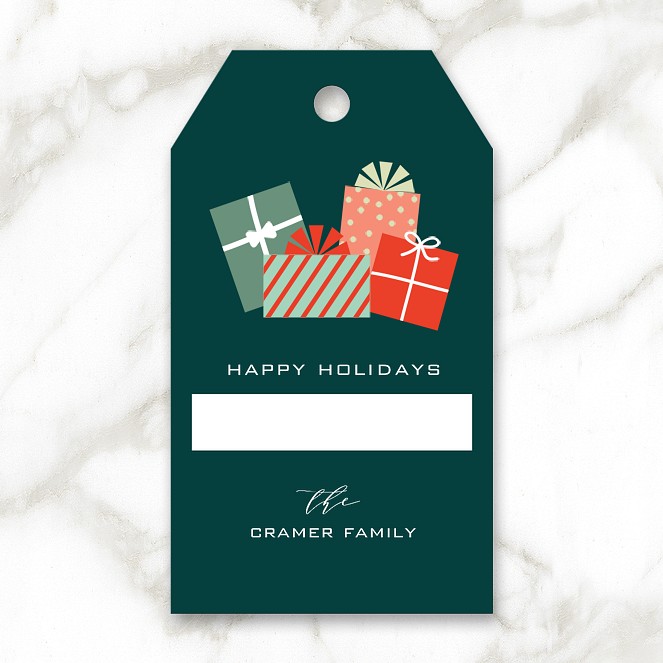 Happy Gifts Custom Gift Tags