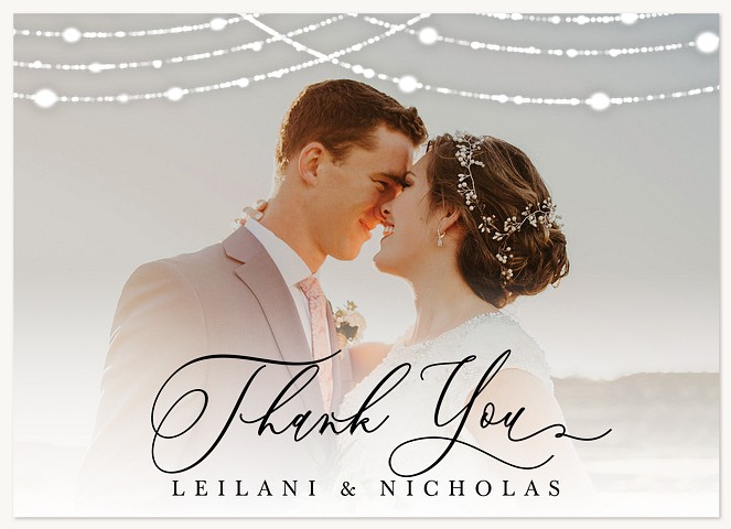 Shining Lights Thank You Cards 