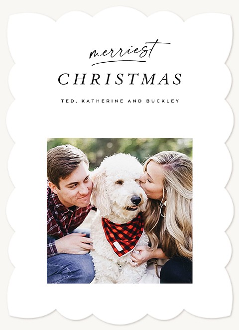 Simply Stated Personalized Holiday Cards