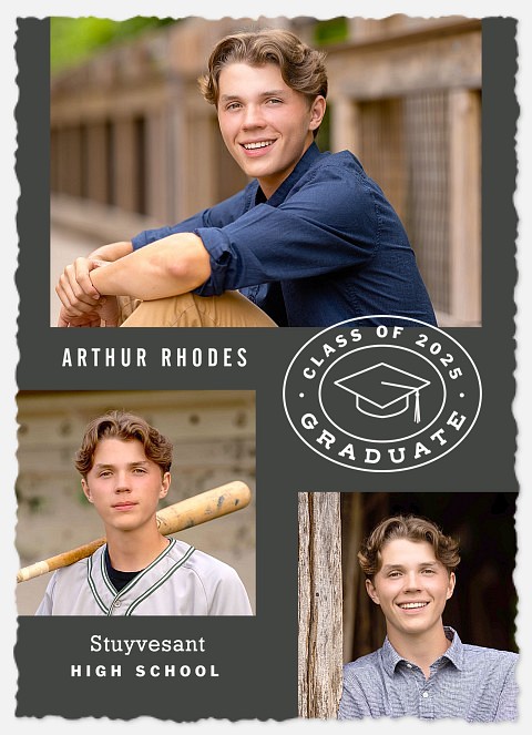 Grad Emblem Graduation Cards