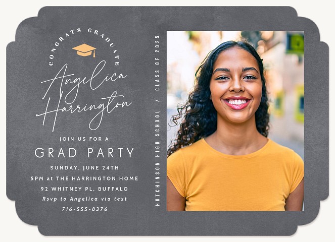 Etched In Stone Graduation Cards