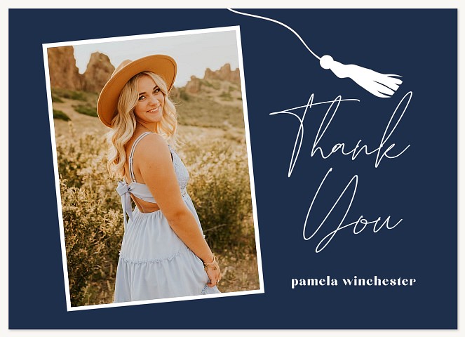 Happy Tassel Thank You Cards 