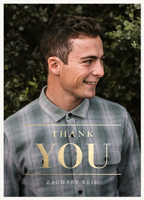 Refined Thank You Thank You Cards 