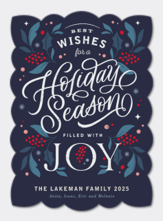Joyful Season Card
