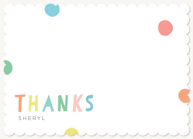 Party Pop Thank You Cards 