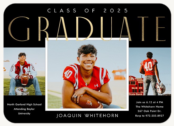 Shining Moment Graduation Cards