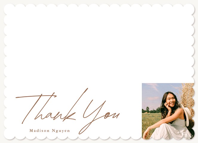 Modern Reel Thank You Thank You Cards 