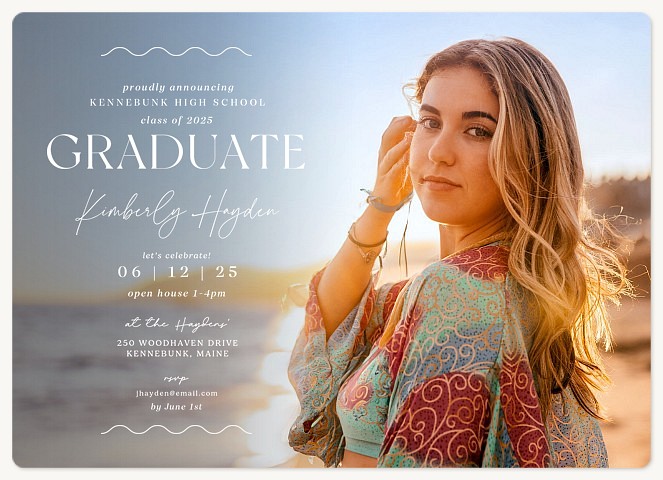 Side Frame Graduation Cards