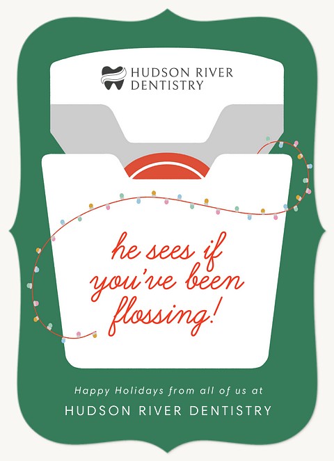 Festive Floss Business Holiday Cards