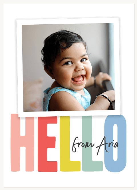 A Big Hello Greeting Cards