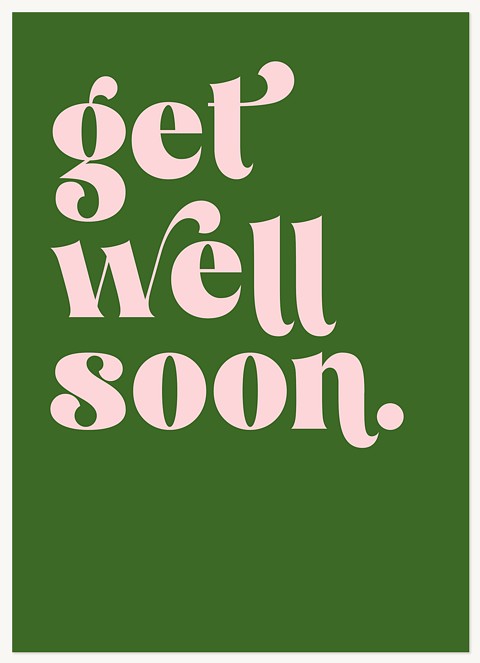 Get Well Soon Greeting Cards