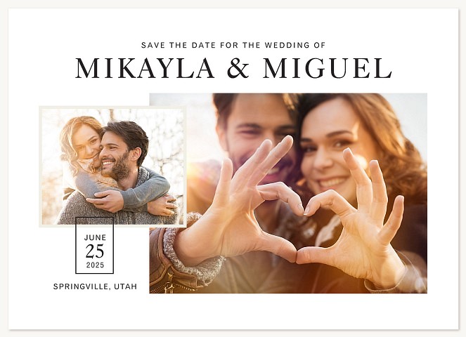 Modern Love Save the Date Cards