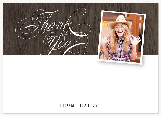 Southern Charm Graduation Thank You Cards