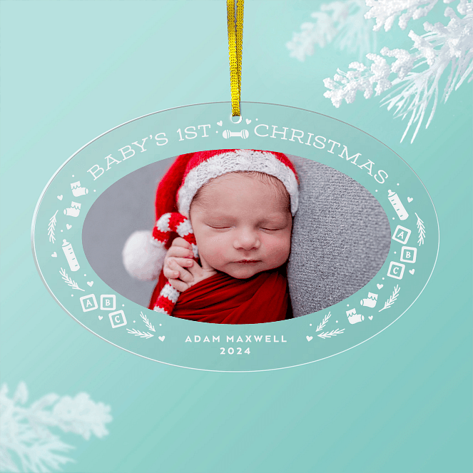 Baby Icons Personalized Ornaments