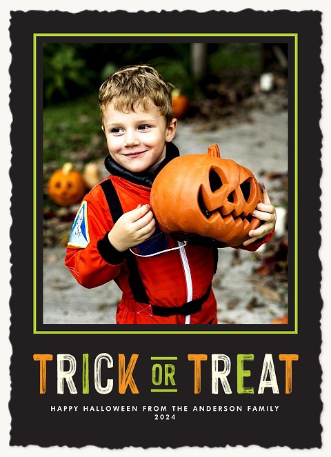 Trick or Treat Halloween Cards