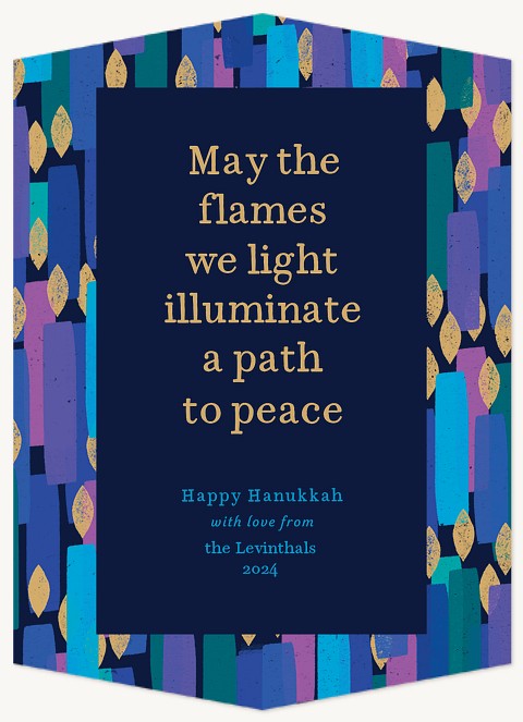 Light The Path Hanukkah Cards