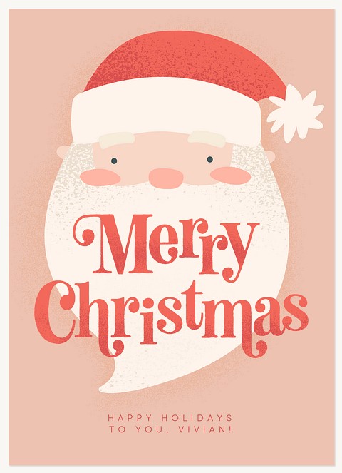 Santa Illustration Greeting Cards