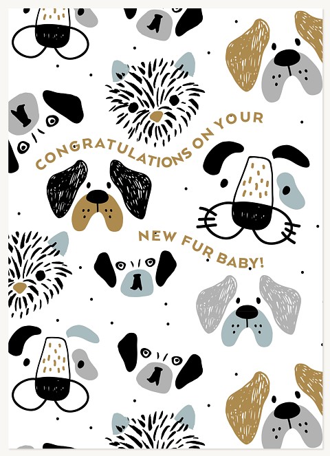 Pet Pattern Greeting Cards