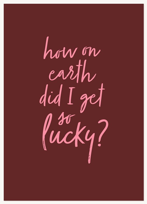 Lucky Love  Greeting Cards