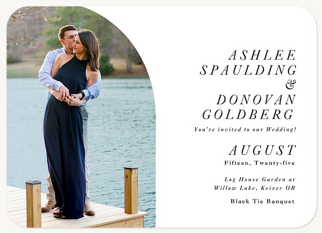 At Last Wedding Invitations