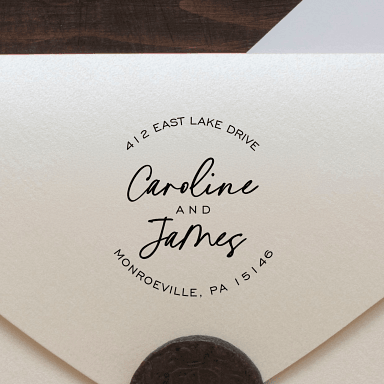 Signature Style Self-Inking Stamp