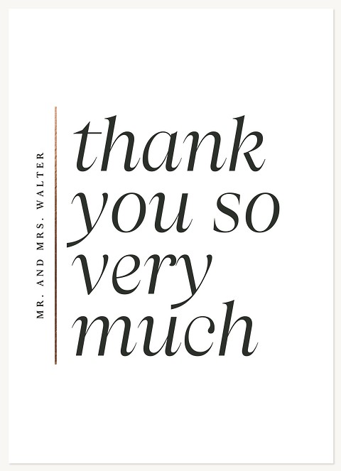 Sorrento Thank You Cards 