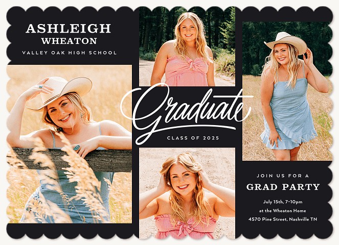 Modern Balance Graduation Cards