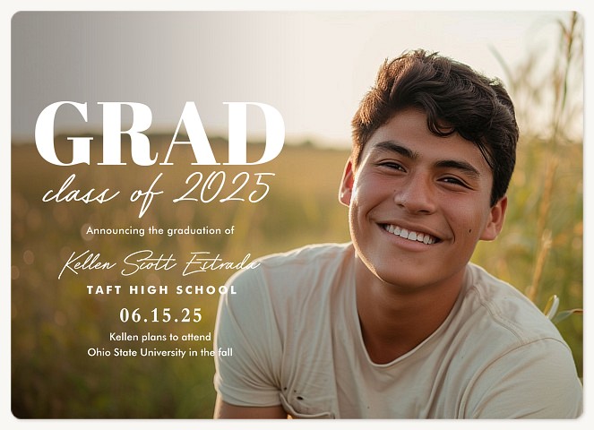 Mixed Type Graduation Cards