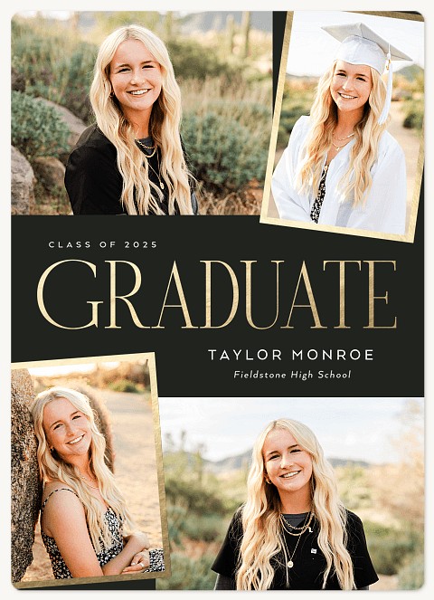 Elegant Gallery Graduation Cards