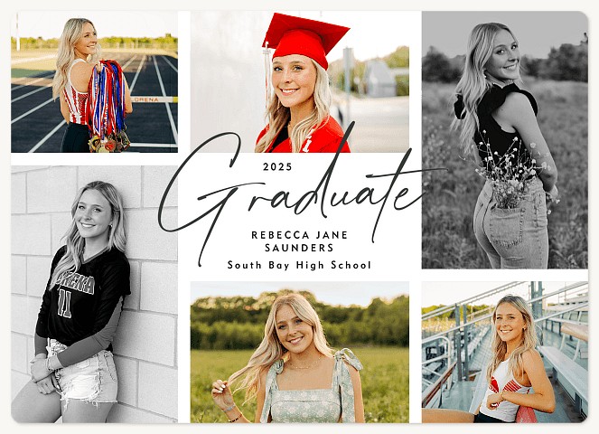 Multi-Script Graduation Cards