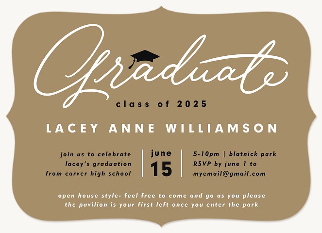 Tiny Cap Graduation Cards