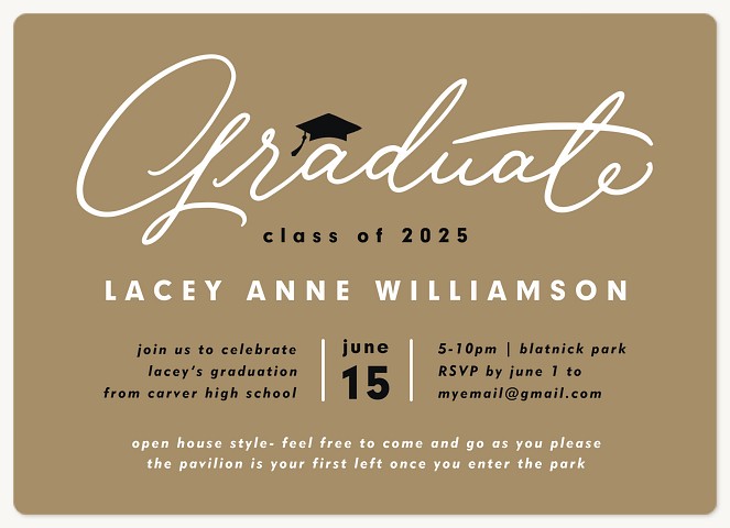 Tiny Cap Graduation Cards