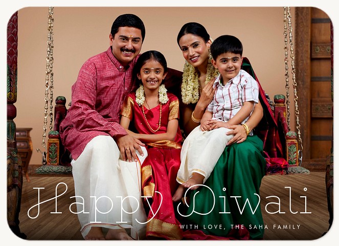 Festive Curvature  Diwali Holiday Cards