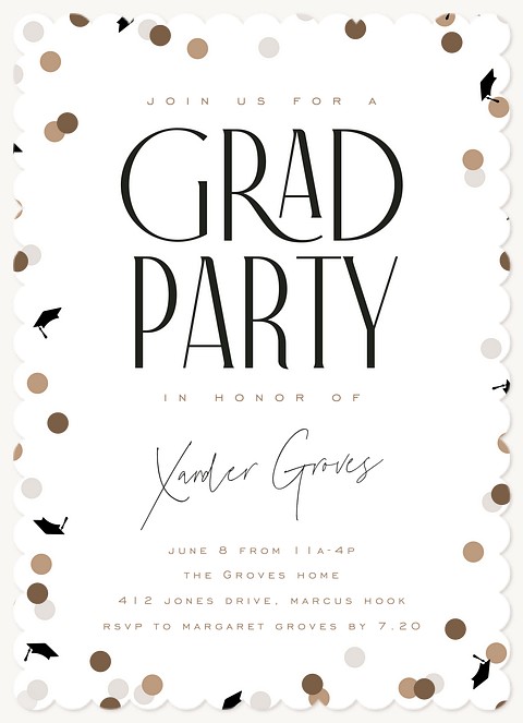 Grad Confetti Graduation Cards