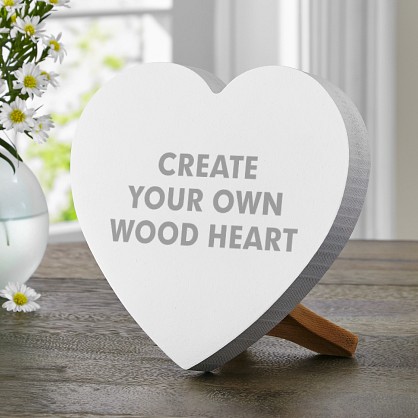 Create Your Own Wood Heart
