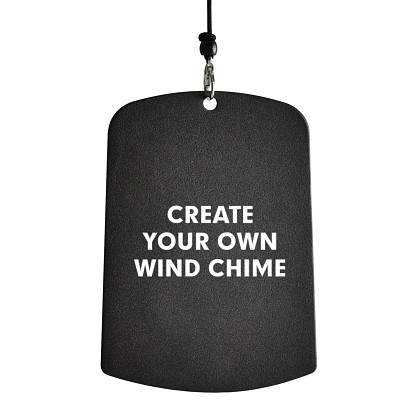 Create Your Own American Flag Wind Chime