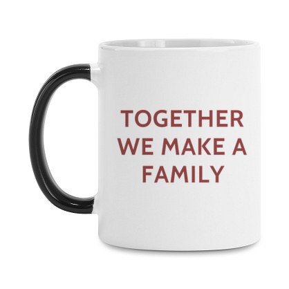 Photo + Message Color Changing Mug