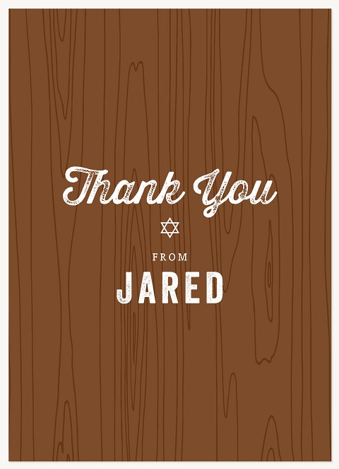 Dapper Panel Thank You Cards 