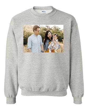 Gildan® Men's Picture-Perfect Photo Crewneck Sweatshirt