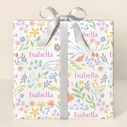 Flower Fields Wrapping Paper