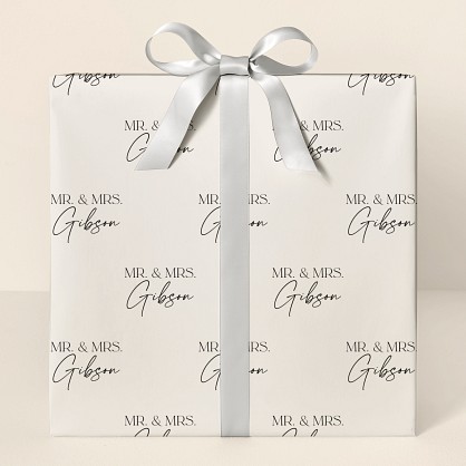 Happy Couple Wrapping Paper