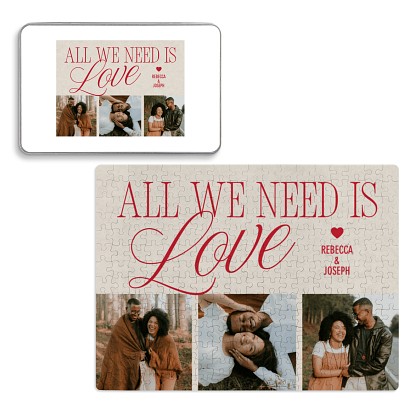 All We Need Is Love Photo Puzzle