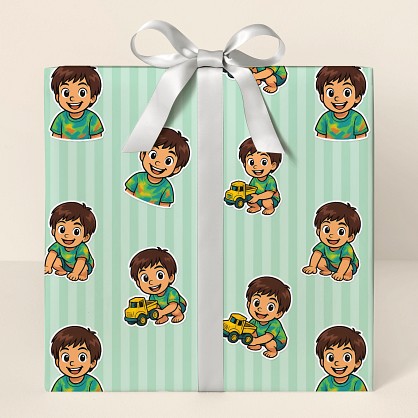 Cartoon of You Simply Fun Wrapping Paper